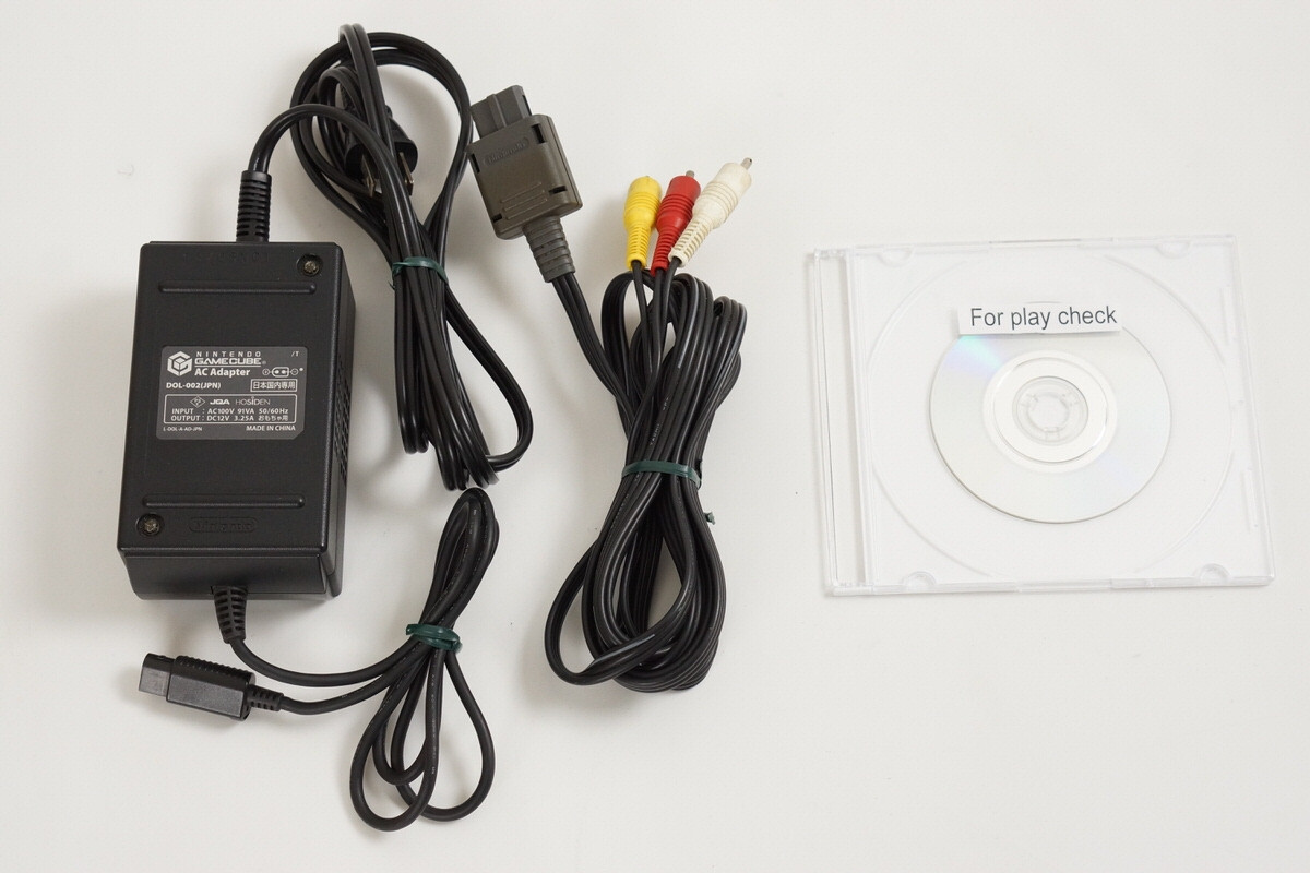 Gamecube STAR LIGHT GOLD Console Tested System DOL-101JP For Japan Game CD 3617