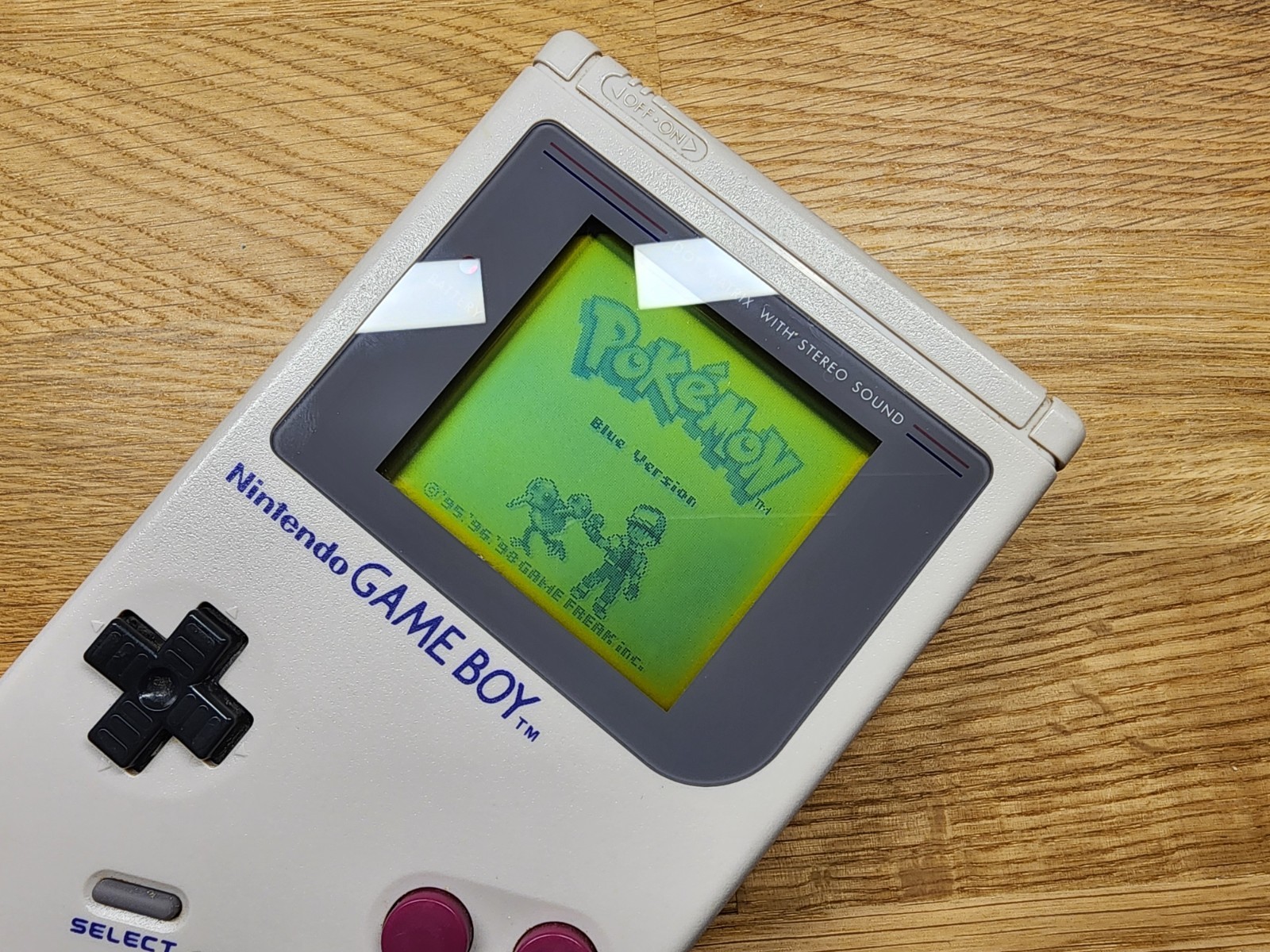 Original Nintendo Game Boy DMG Handheld Authentic *RESTORED + Glass Screen Lens!