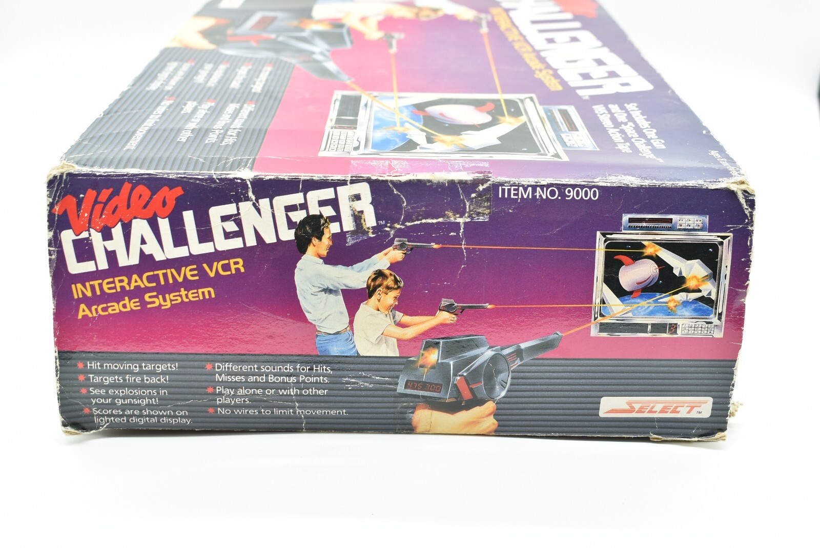 VTG Video Game – VIDEO CHALLENGER, Interactive VCR Arcade System, 1987, TESTED!!