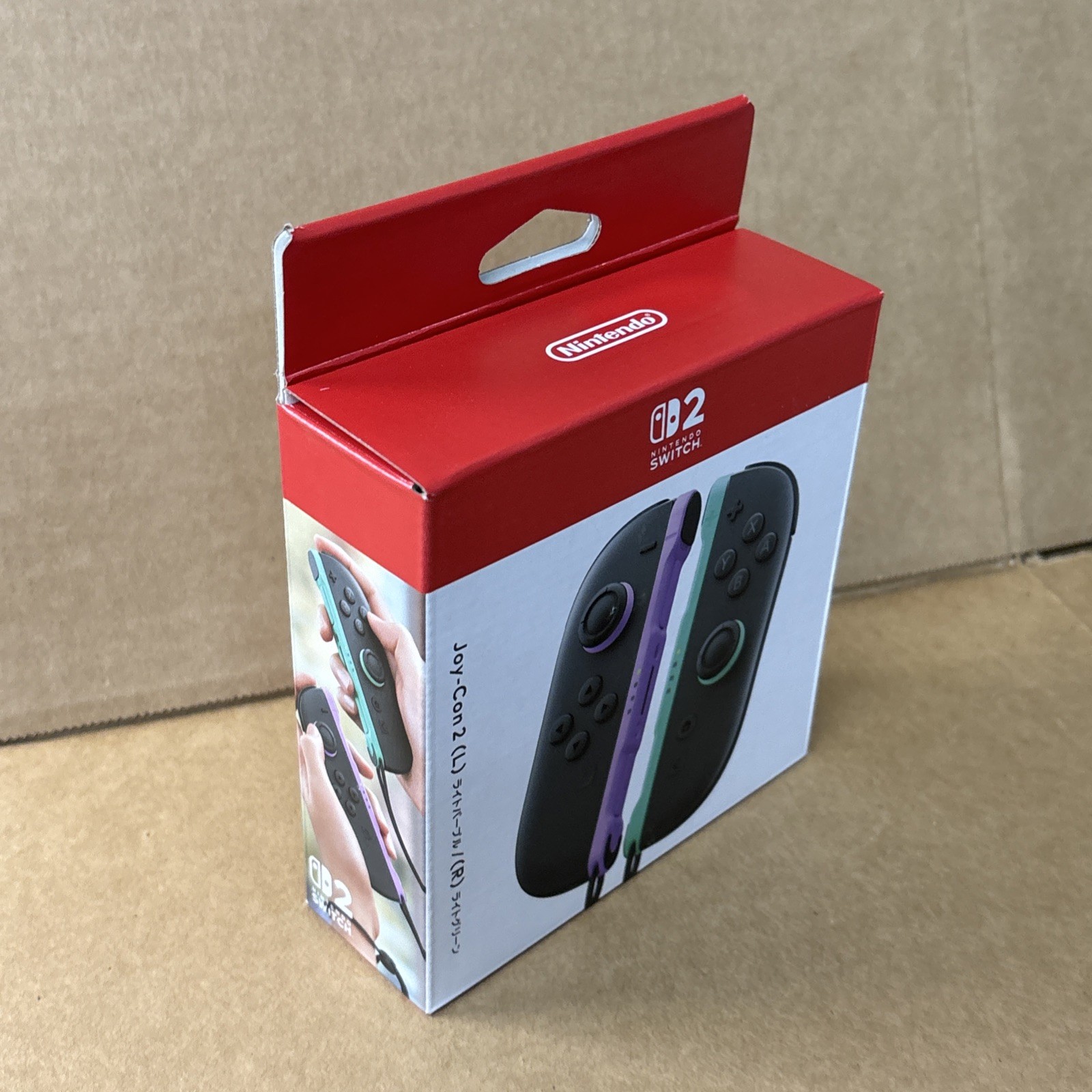 Nintendo Joy-Con 2 Controller Set, Left and Right, Light Purple and Light Green