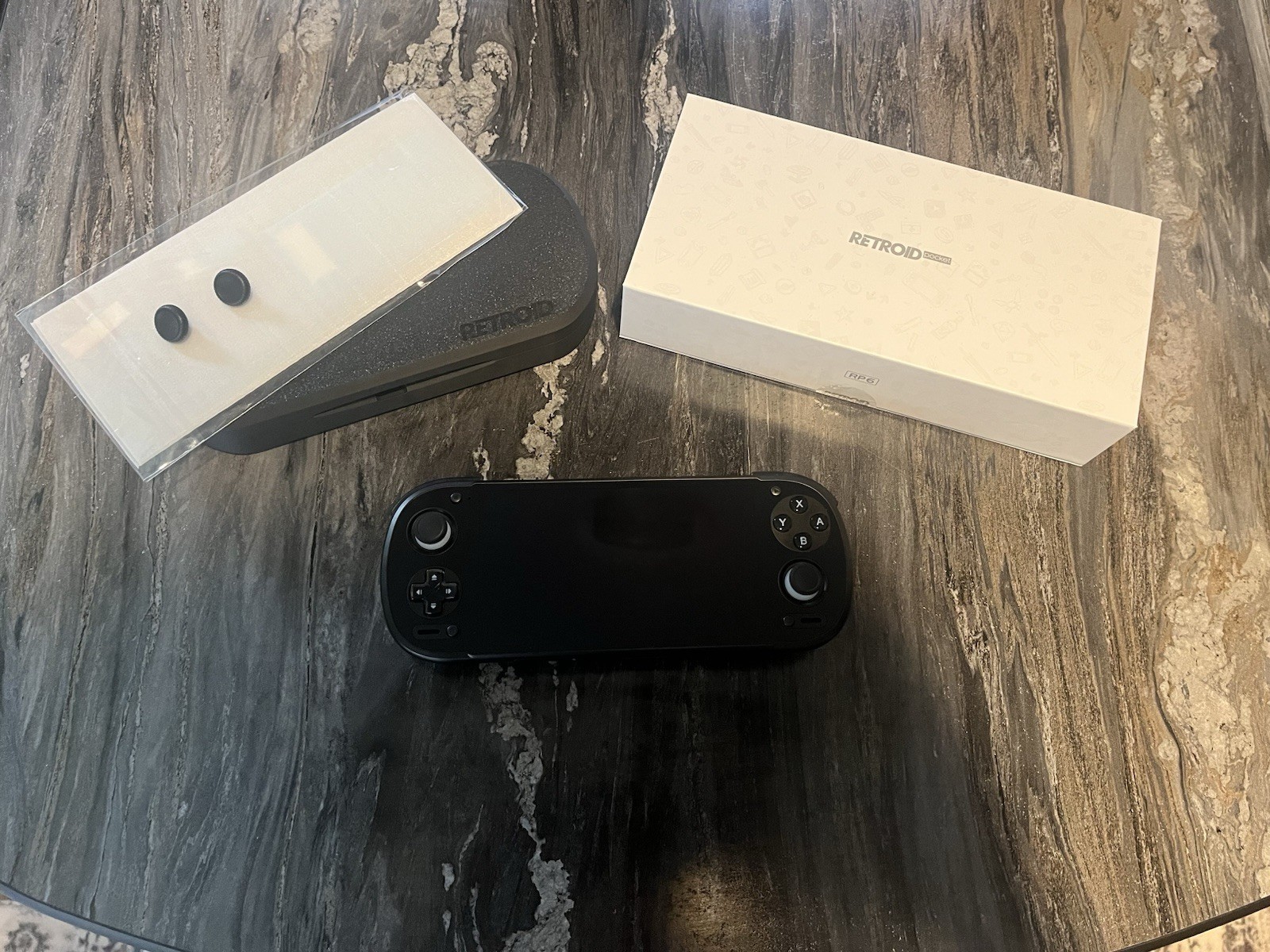 Retroid Pocket 6 8gb Stick Top, Hard Case, Replacement Sticks, Screen Protector