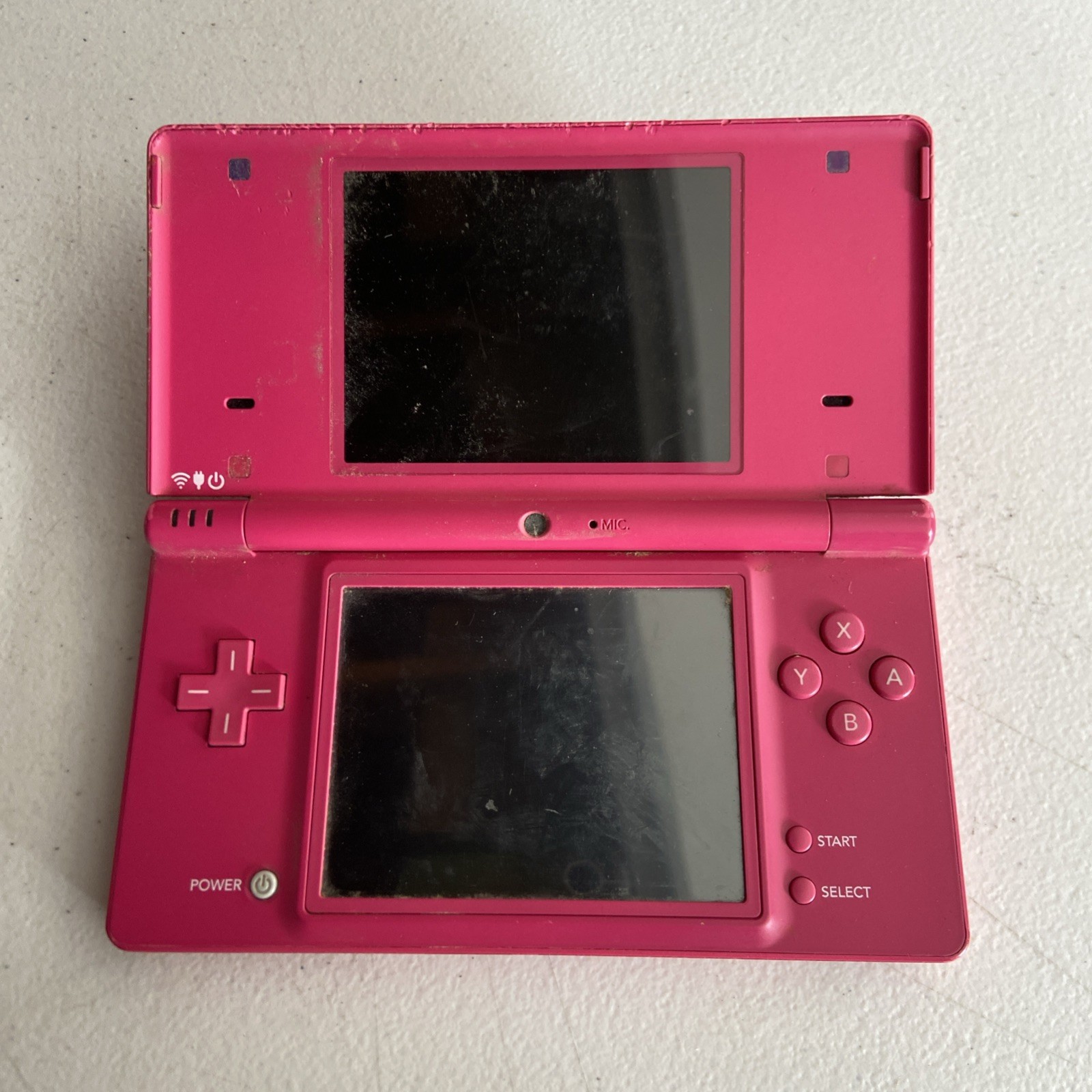 Nintendo DSi Console Only Pink 2008 Untested Parts Or Repair
