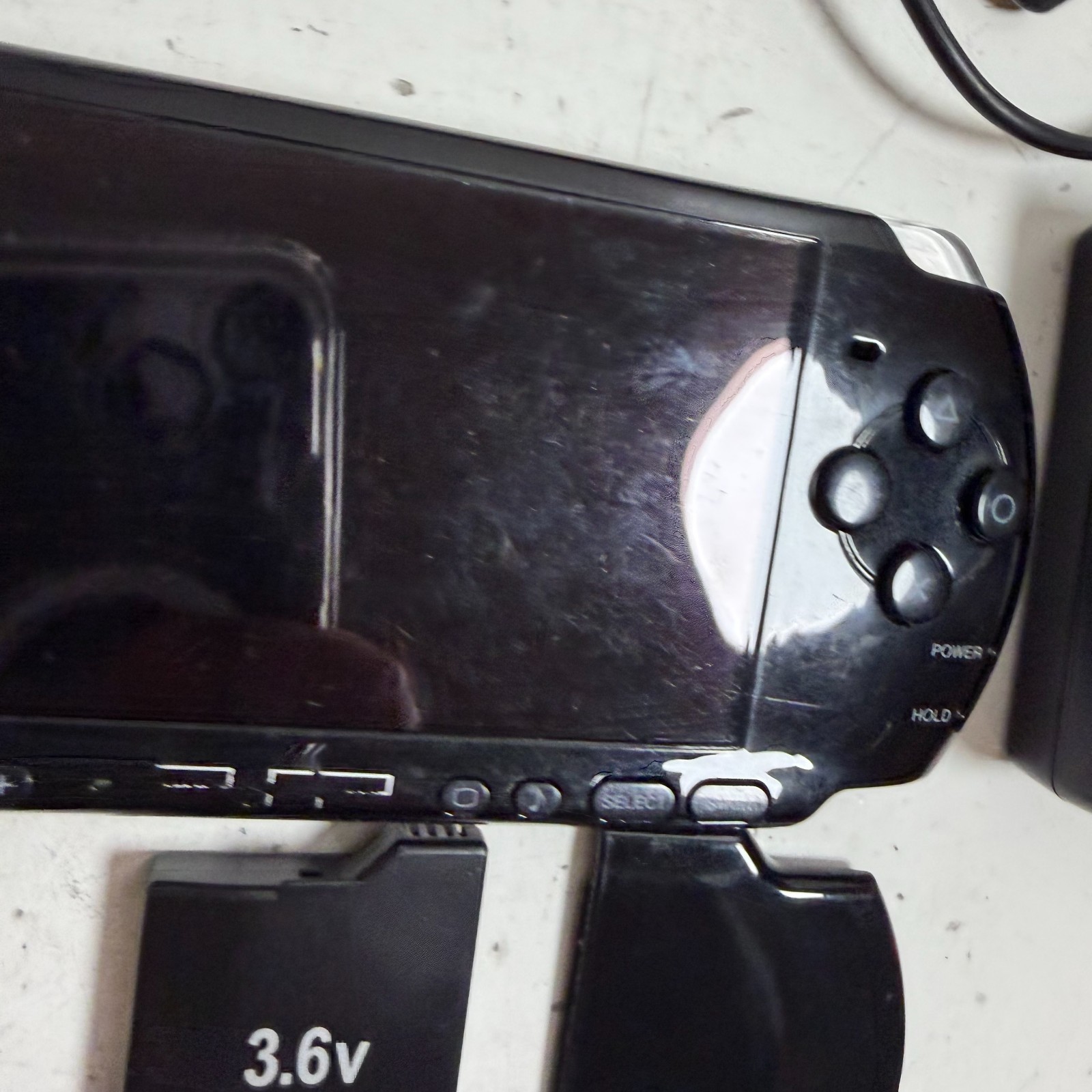 Sony Playstation PSP-3001 Series Black Portable Handheld Gaming Console System