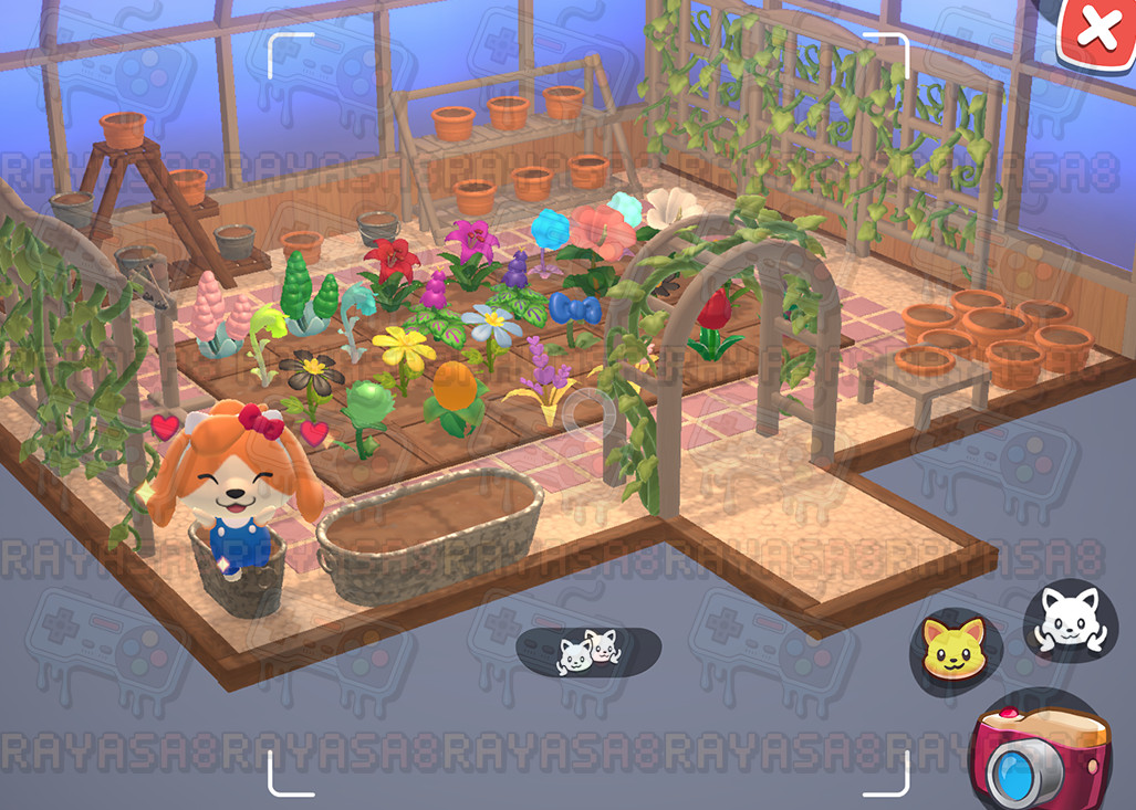 Greenhouse Furniture 🪴 Hello Kitty Island Adventure | Arcade | Nintendo | Steam