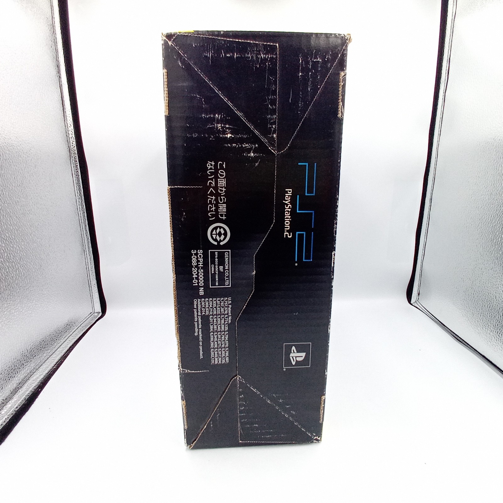 PS2 PlayStation 2 Console Midnight Black SCPH-50000 Boxed & Controller Japanese