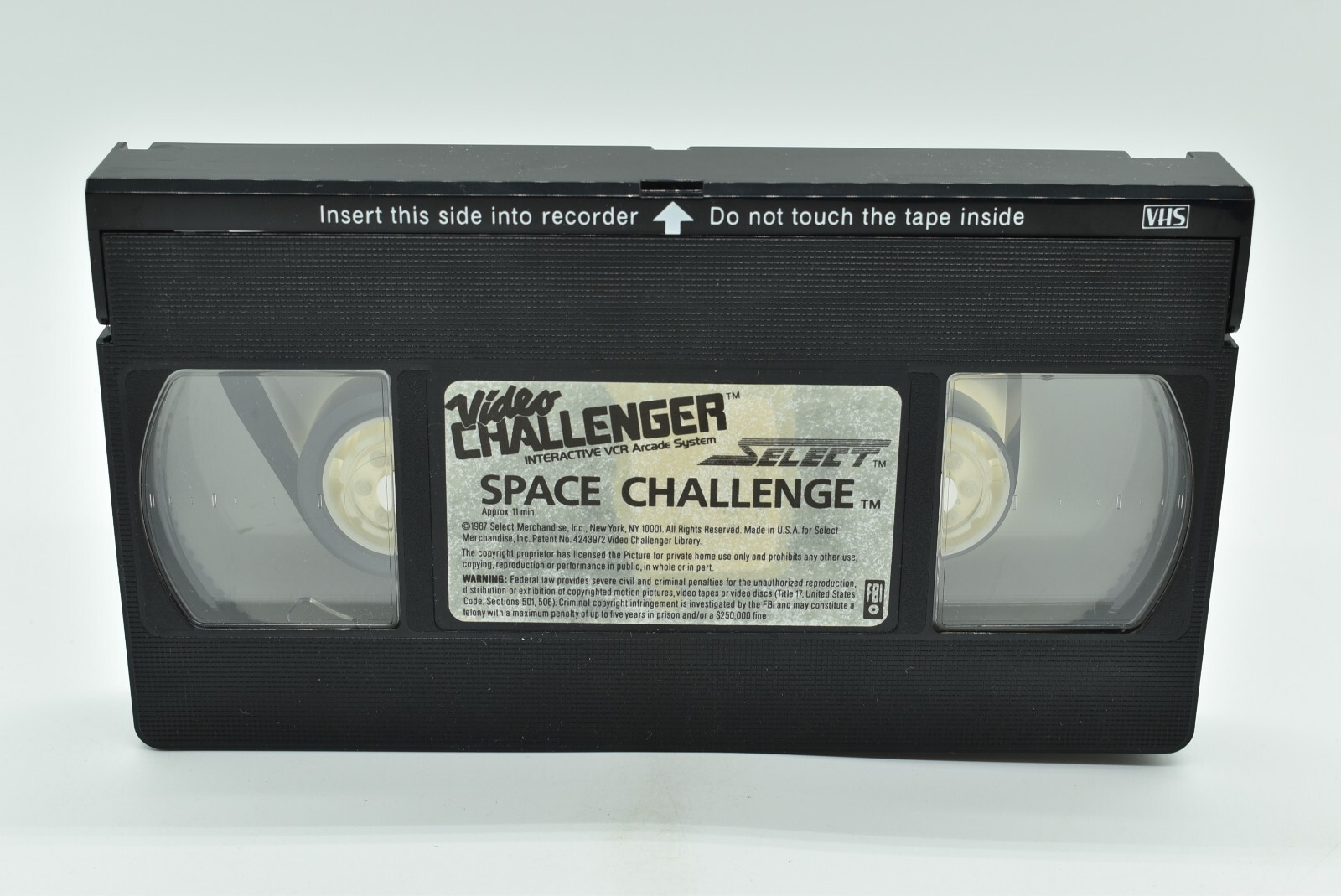 VTG Video Game – VIDEO CHALLENGER, Interactive VCR Arcade System, 1987, TESTED!!