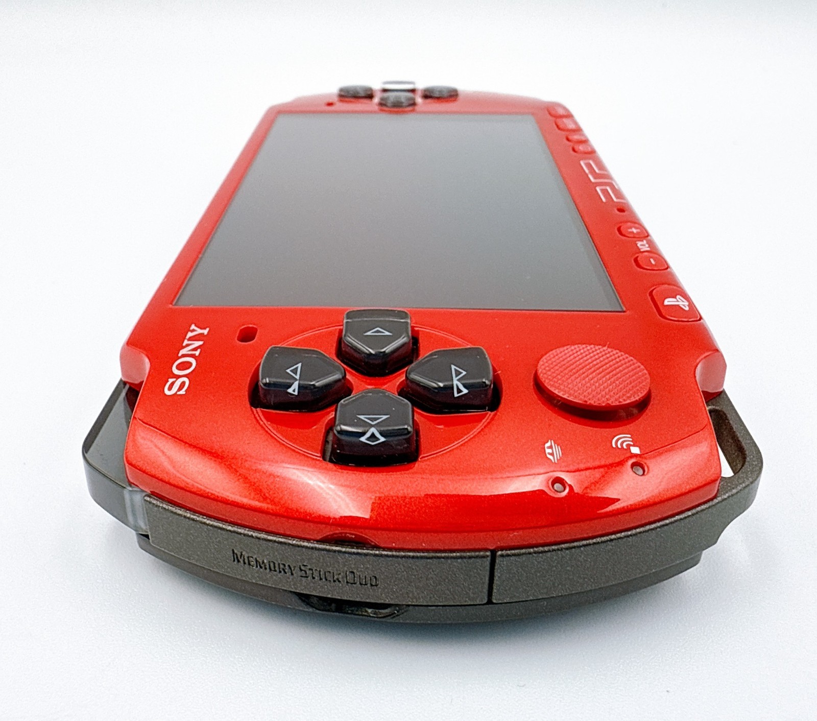 SONY PSP-3000 PSP 3000 Console Red Black in box Region Free w/2GB – Excellent+