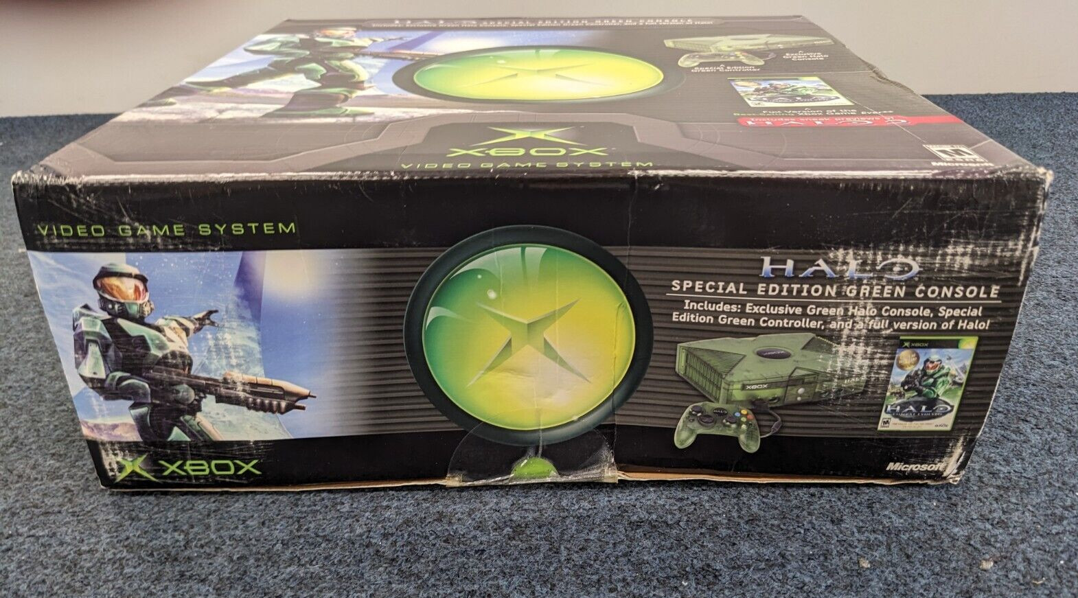 Microsoft Xbox Original: Halo Special Edition Console Brand New Factory Sealed