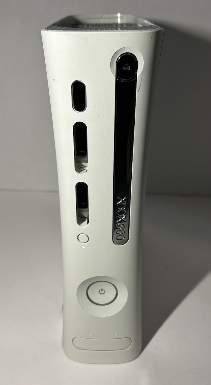 Xbox 360 White Console Seller Reconditioned New Drive Belt Tested Working
