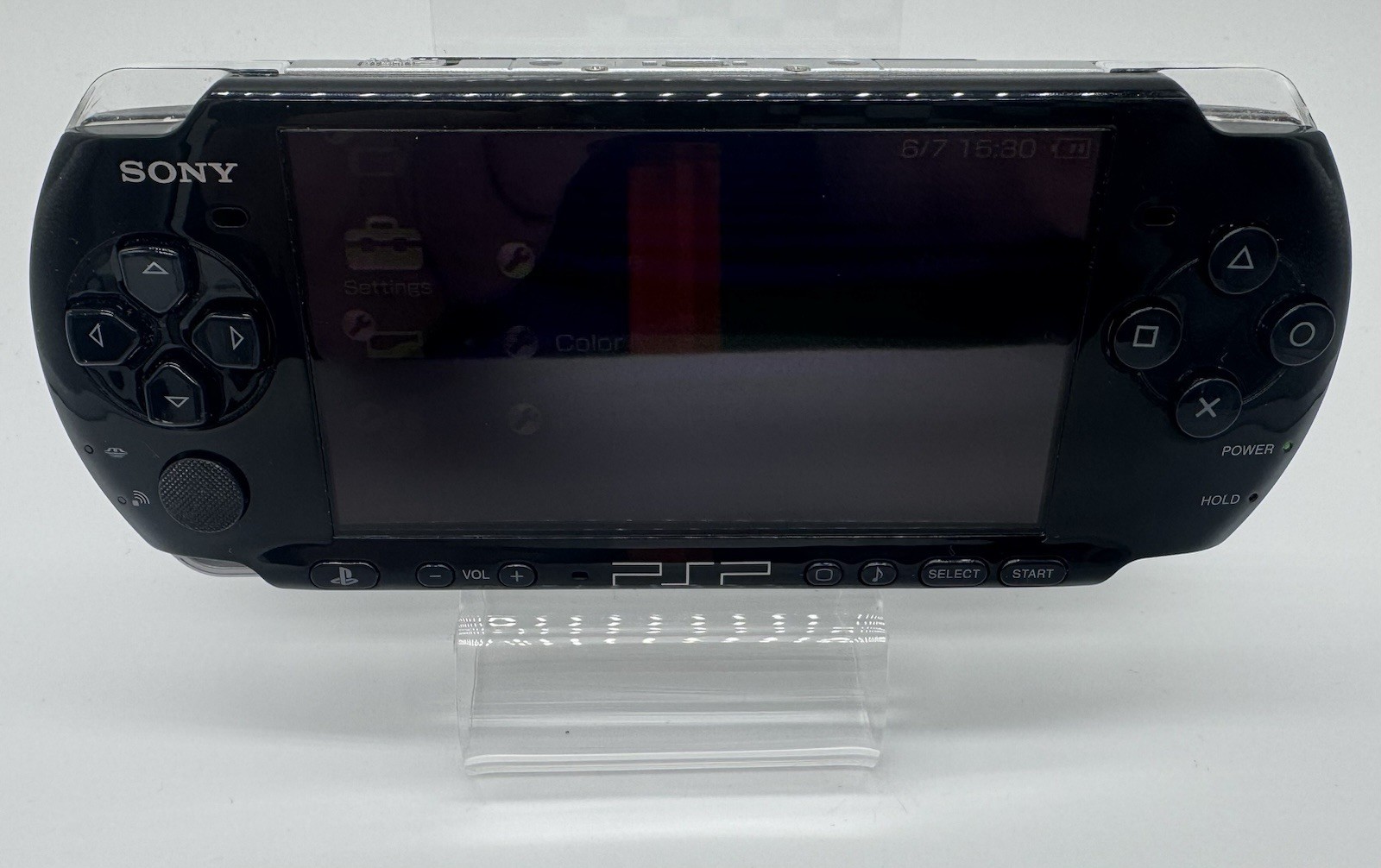 Sony PSP 3000 Console-8gb-Piano Black-Complete in Box-w/Charger, Case, & Strap