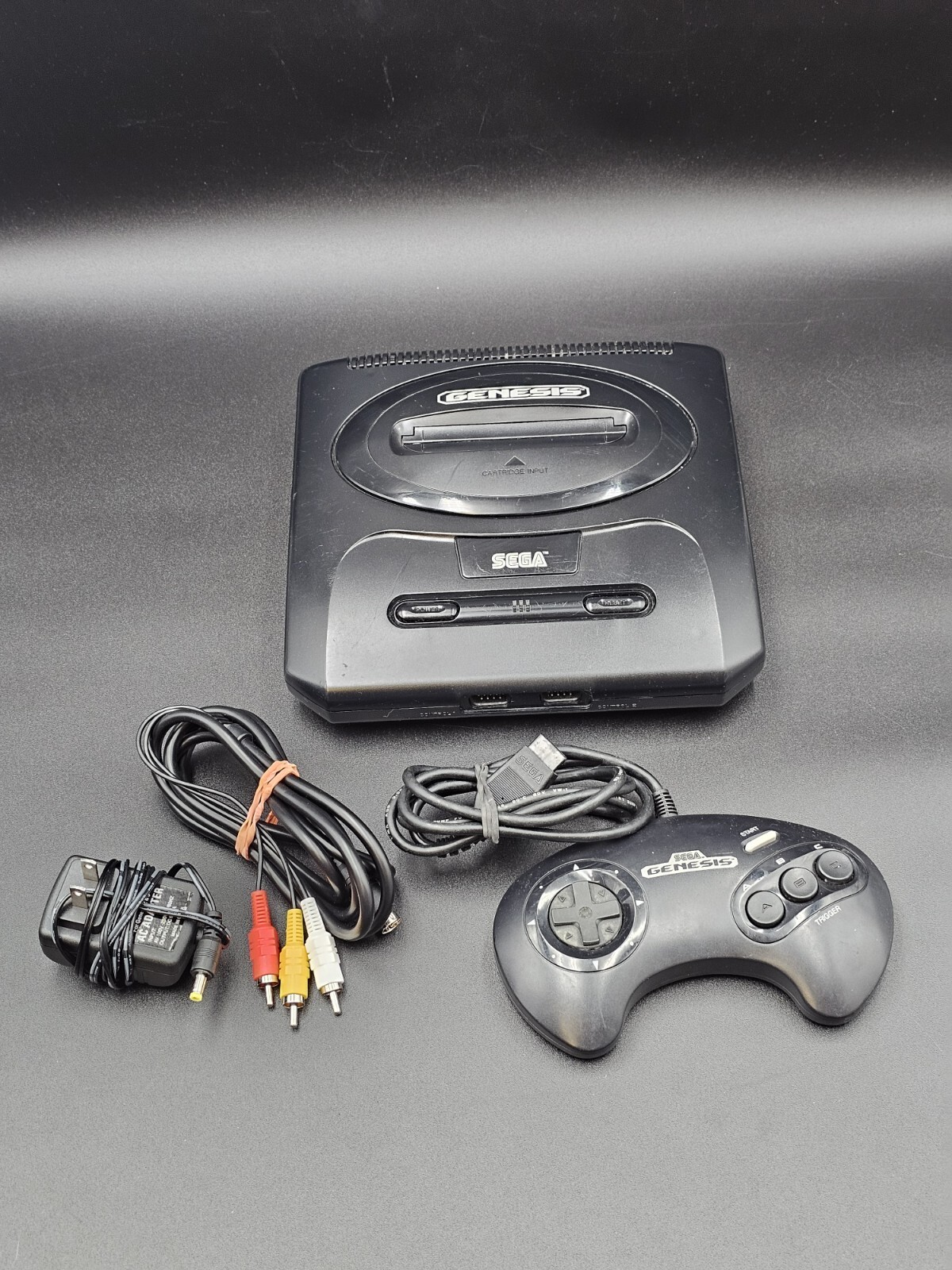 SEGA GENESIS Model 2 Console Tested Working MK-1631 System w/ OEM Controller