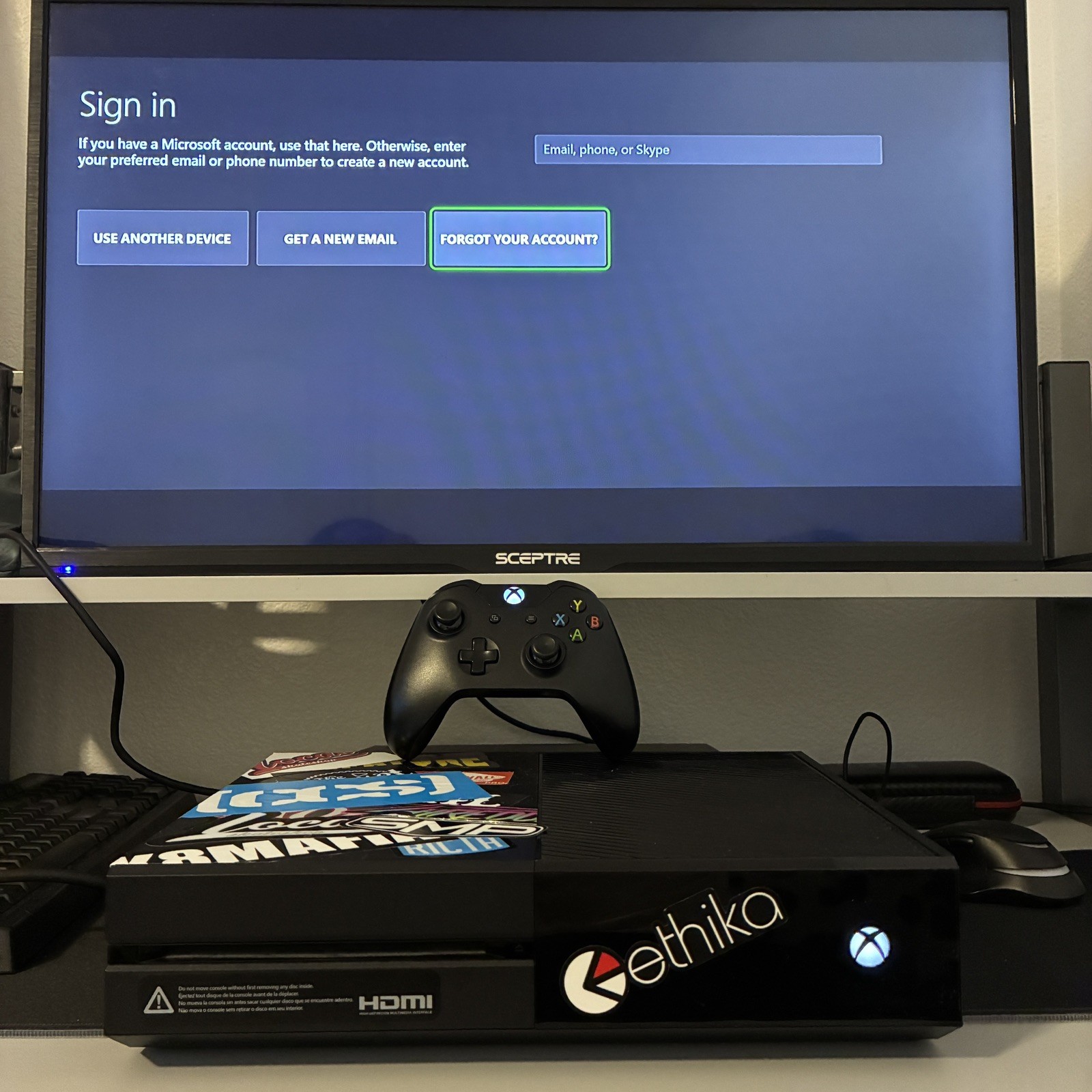 Microsoft Xbox One 500GB Console Black W/Box – Tested/Working