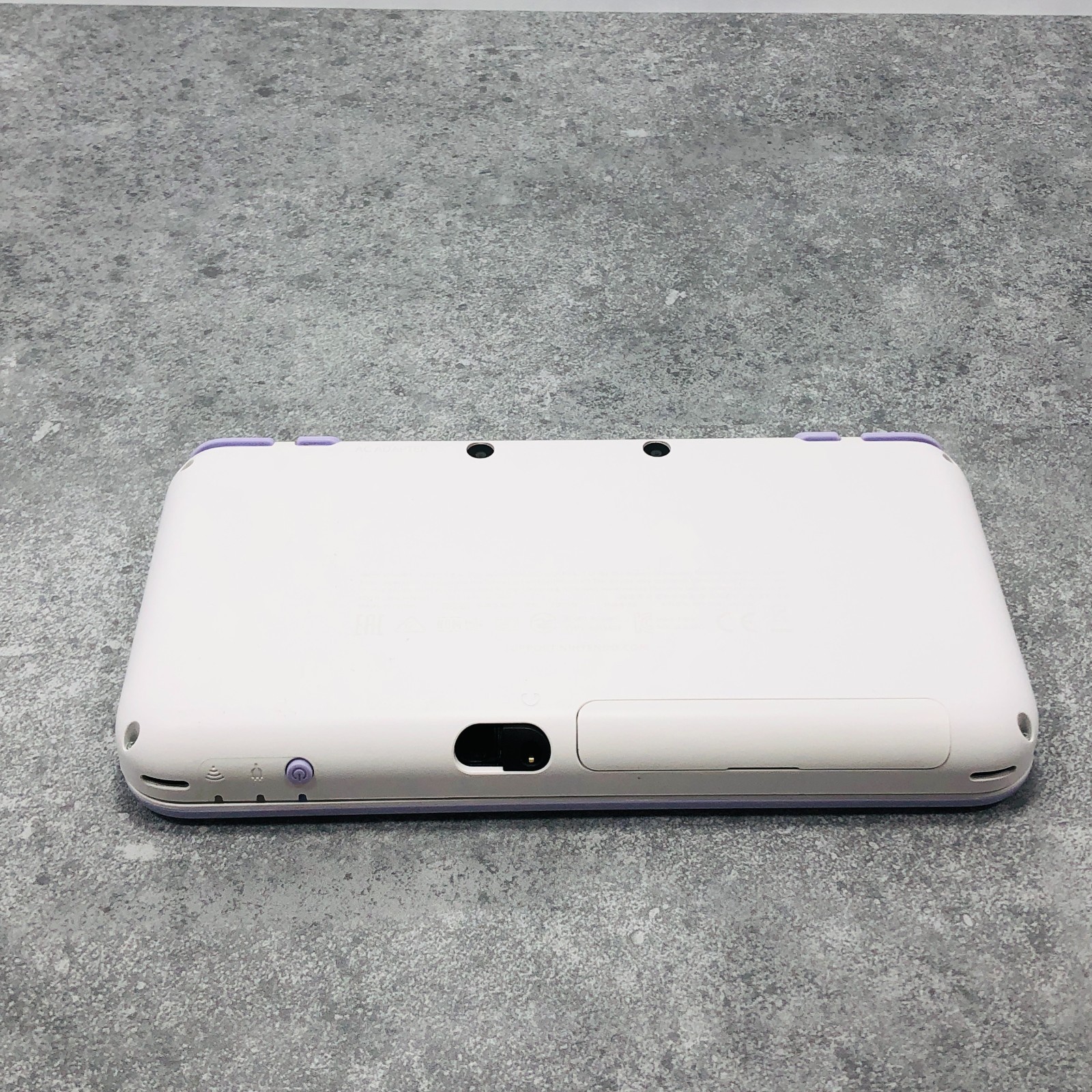 [EX+3] New Nintendo 2DS XL LL White Lavender Console Working Japanese ver 5-129
