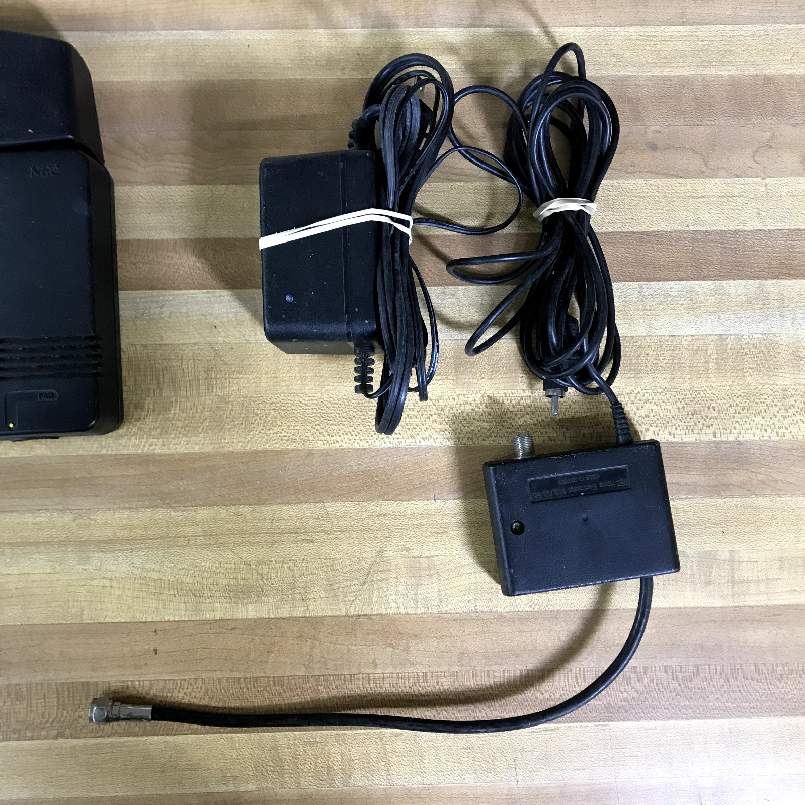 NEC TurboGrafx-16 w TurboGrafx Console All Cables Controller Tested