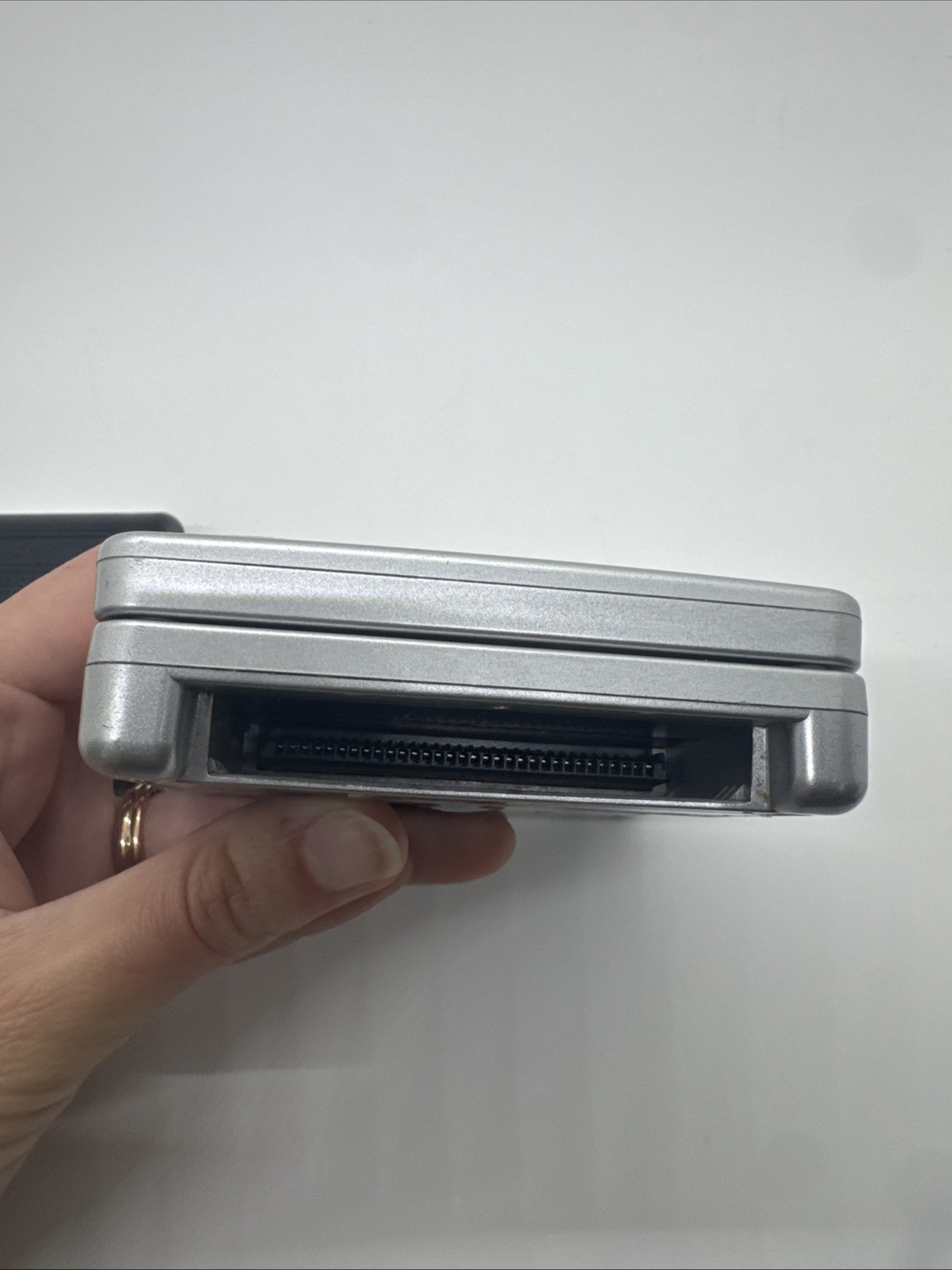 Nintendo Game Boy Advance SP Handheld System AGS-001 – Silver with Charger