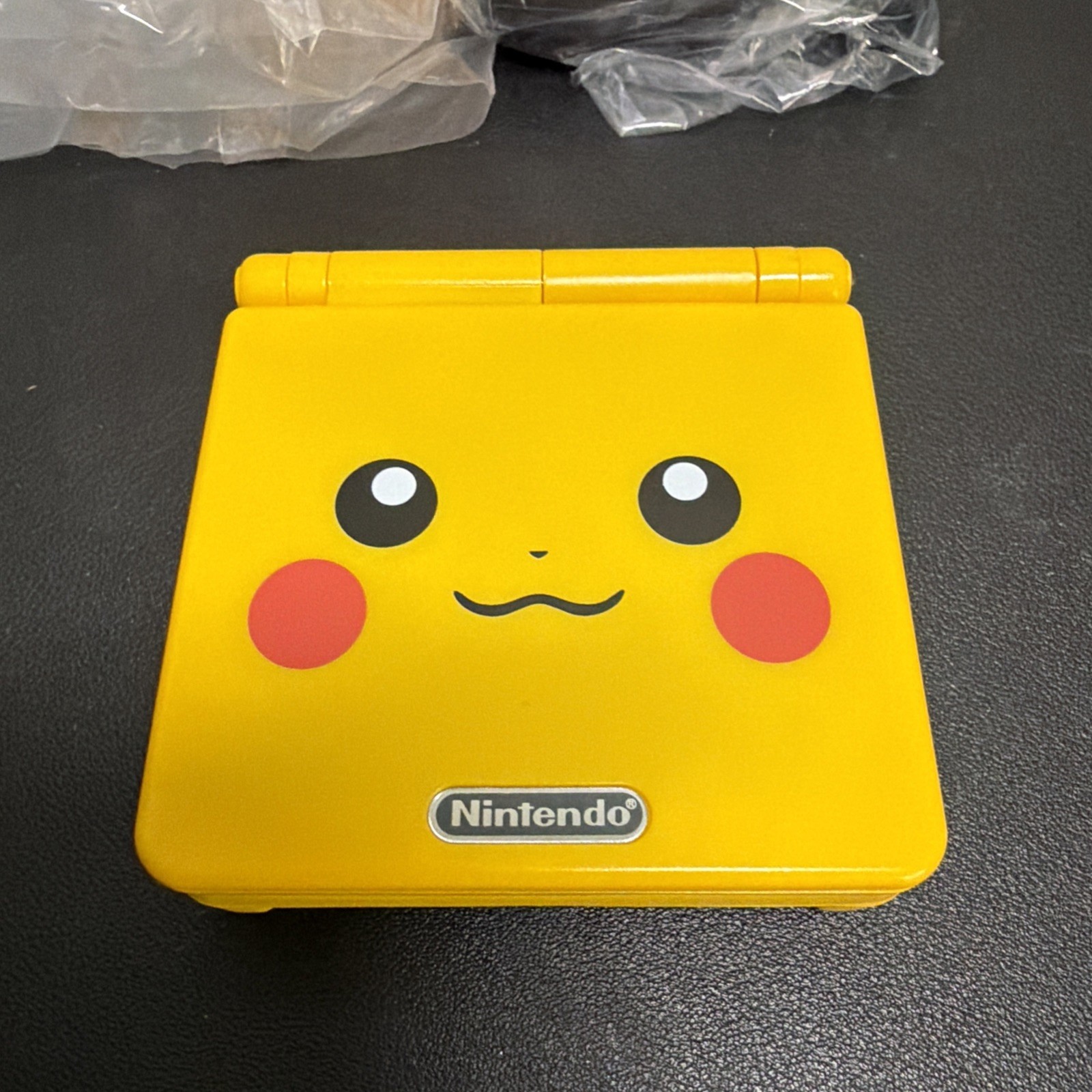 Nintendo Game Boy Advance SP Pikachu Handheld Brighter IPS Screen Yellow