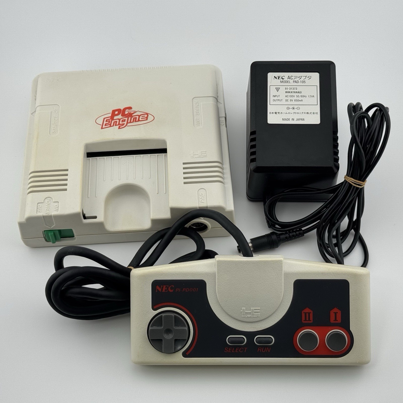 NEC PC Engine Console Set Tested & Working PI-TG001 Japan | US SELLER