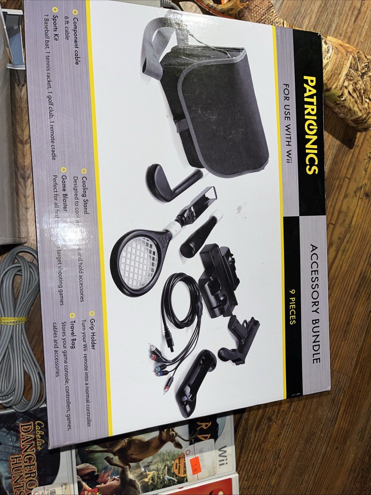 Nintendo Wii GameCube Compatible Deer Drive Cabelas Bundle Hunting RVL-001