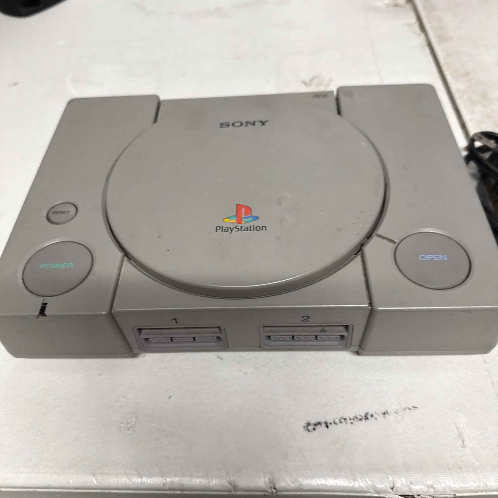 Sony PlayStation 1 OG PS1 Game Console Only Tested & Working! SCPH-5501