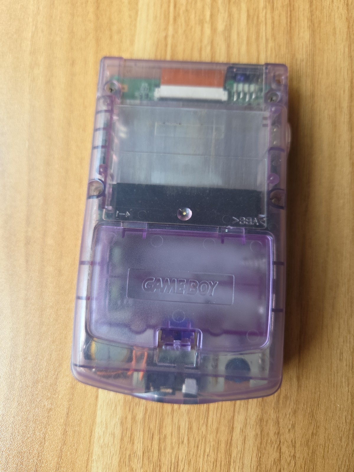 Nintendo Game Boy Color Handheld System – Atomic Purple tested (Different Cover)