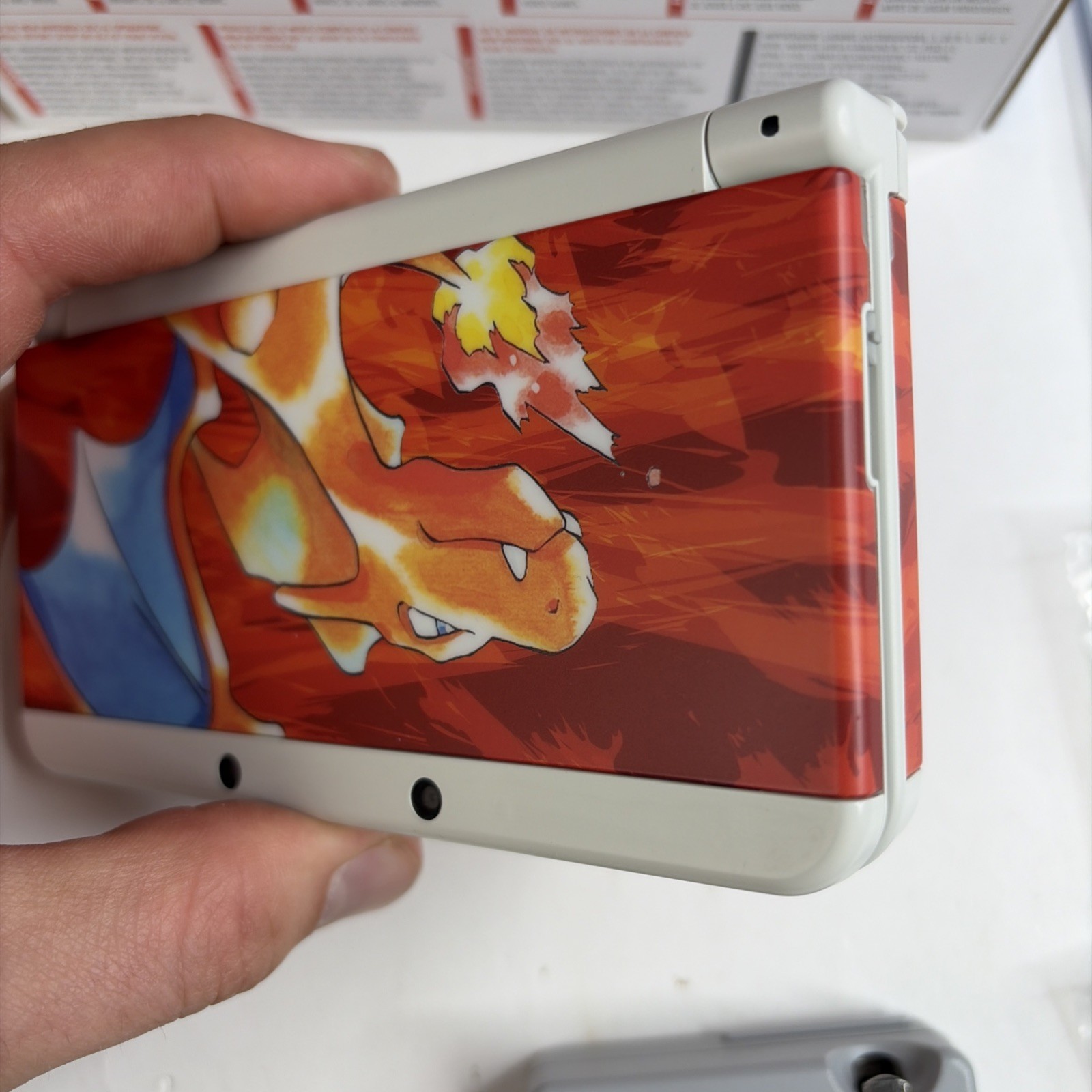 CLEAN DUAL IPS New Nintendo 3DS Pokemon 20th Anniversary Edition CIB Box plates